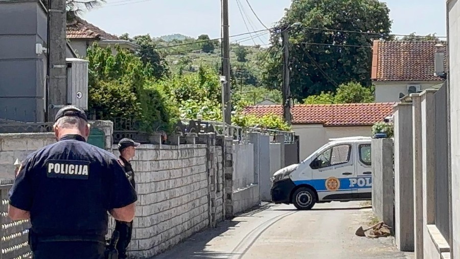 Pretres kuće Duška Golubovića u petak u Podgorici