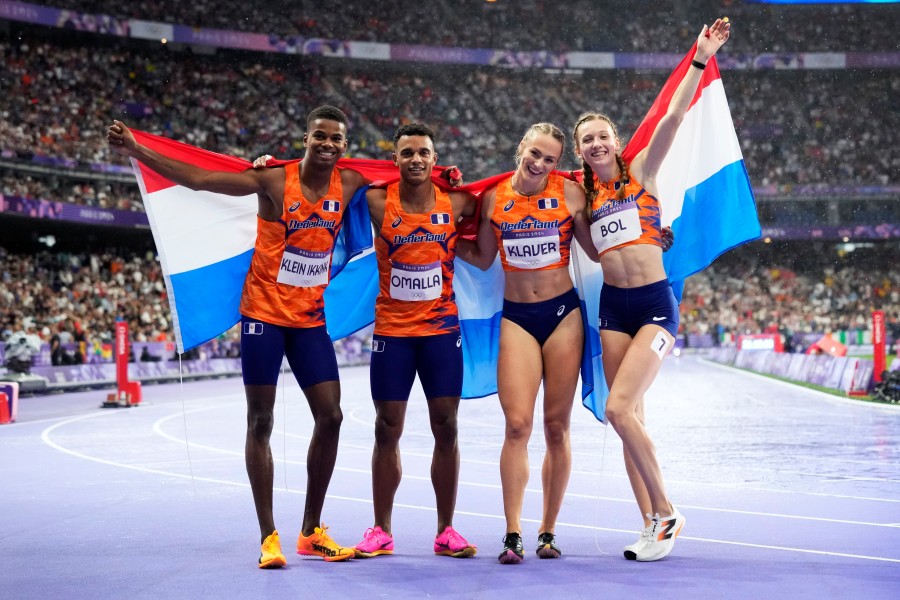 Zlatna olimpijska štafeta - Omala prvi s lijeva