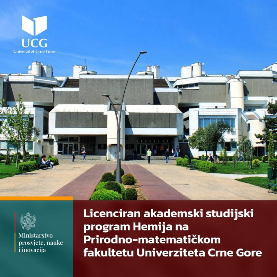 Licenciran akademski studijski program Hemija