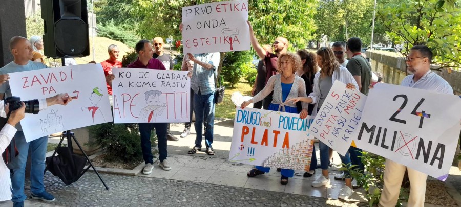 Drobnjak sa sindikalcima