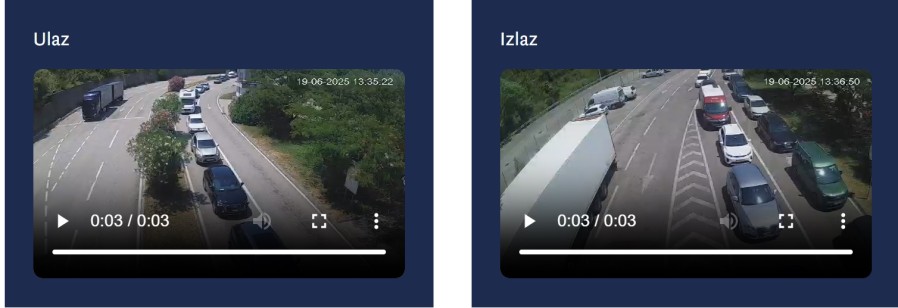 Sa graničnog prelaza Debeli Brijeg
