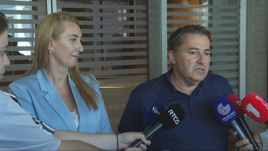 Jelena Perović i Nikola Martinović