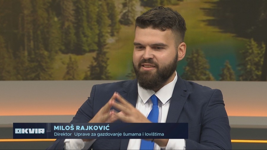 Miloš Rajković, direktor Uprave za gazdovanje šumama i lovištima