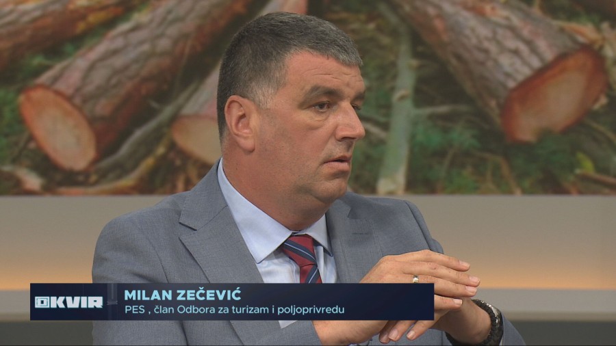 Milan Zečević, poslanik PES-a