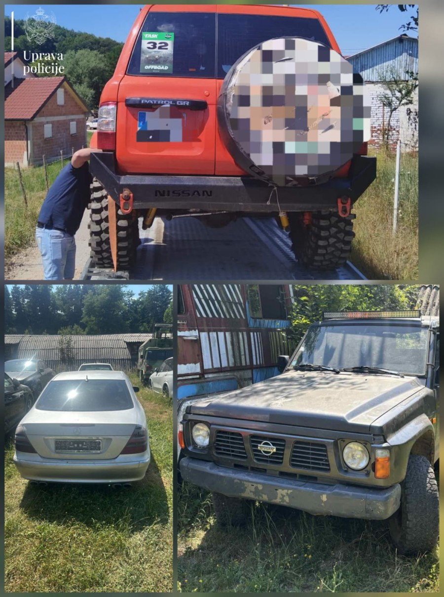 Oduzeta i vozila od bezbjednosno interesantnih lica