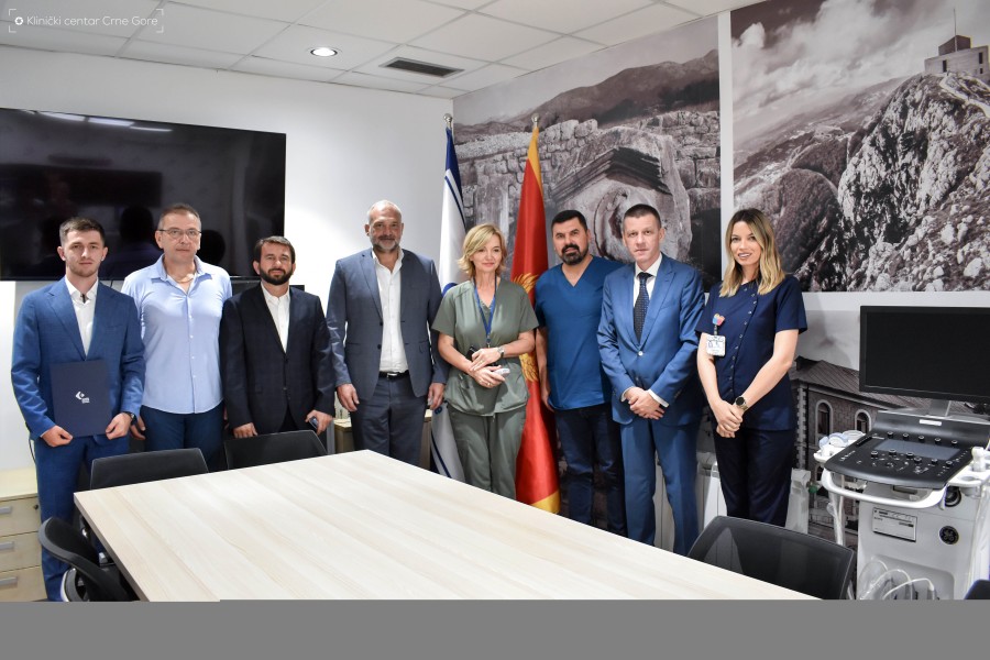 Predstavnici KCCG-a sa donatorima