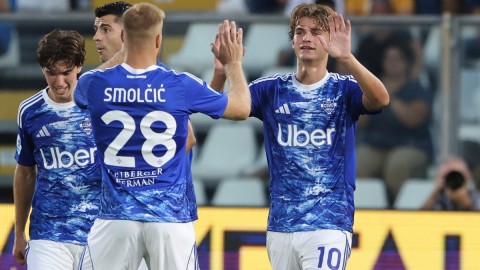 Komo slavio protiv Lacija, Marušić igrao pola sata thumb2.jpg