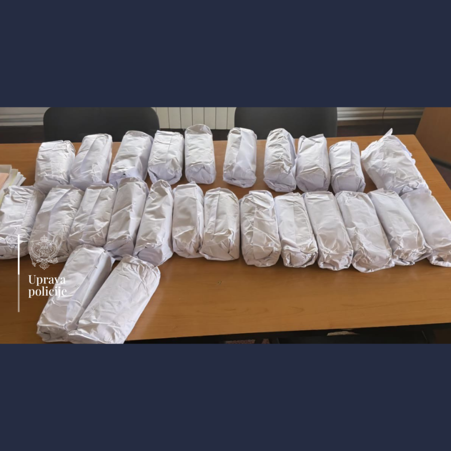 Zaplijenjeni paketi duvana