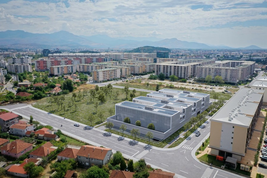 Maketa - Dom zdravlja u Podgorici (City kvart)