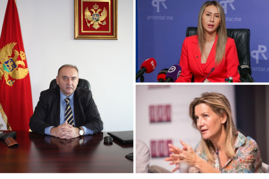Siniša Bjeković, Mirjana Pajković, Tea Prelević-Gorjanc