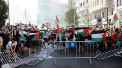 Propalestinski demonstranti prekinuli biciklističku trku u Madridu