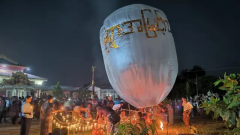 Bombama iz paraglajdera na antivladine demonstrante u Mjanmaru