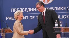 Fon der Lajen u Beogradu uzdržano, Vučić pomirljivo