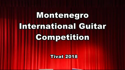 Internacionalni festival gitare, Tivat 2018.