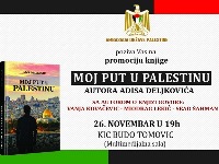 Promocija knjige "Moj put u Palestinu" autora Adisa Deljkovića