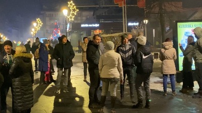 Protest u Pljevljima zbog predloga o manjinskoj vladi