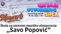 Koncert muzičke škole "Savo Popović“ na Dvorskom trgu